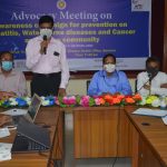 Barishal photo Awareness workshop about hepatitis cancer and waterborne diseases held in Barishal 2 বরিশালে হেপাটাইটিস, ক্যান্সার ও পানি বাহিত রোগ প্রতিরোধ বিষয়ক জনসচেতনতামুলক কর্মশালা অনুষ্ঠিত