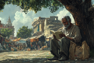 arinorway A once proud dignified man now sits quietly under a t 75c1cbf4 dee3 4991 980a 4df3b52d1b19 নলে খুড়ো