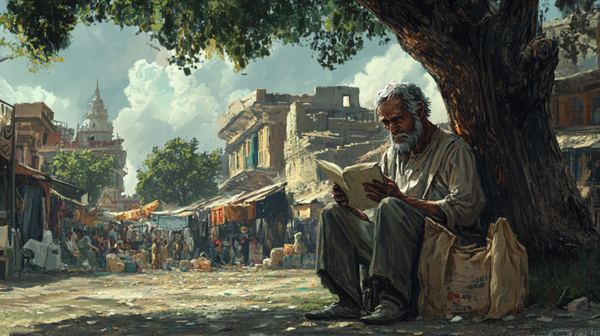arinorway A once proud dignified man now sits quietly under a t 75c1cbf4 dee3 4991 980a 4df3b52d1b19 নলে খুড়ো