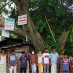 জ 2 রাজশাহীতে শতবর্ষী 'পাইকর' গাছ রক্ষার দাবিতে স্থানীয়দের মানববন্ধন