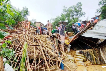 পাহাড় ধ্বস রোহিঙ্গা ক্যাম্পে পাহাড় ধ্বসে ৫ জন নিহত