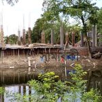 hhh নাটোরে পানি উন্নয়ন বোর্ডের অধিগ্রহণকৃত জলাশয়ে বহুতল ভবন নির্মাণ