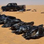 libiya লিবিয়ার মরুভূমি থেকে ২০ জনের মৃতদেহ উদ্ধার