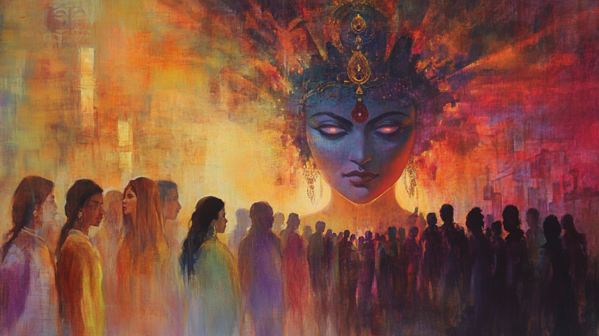 arinorway A powerful image of women marching through the street ac78739c b614 46e3 ab5f 63c02f566f34 চৈতন্য, গণগর্জন, লজ্জা, বিদ্রূপ এবং অন‍্যান‍্য কবিতা